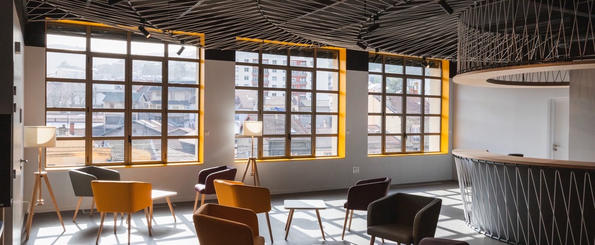 Aménagement d'un espace collaboratif dans un open space