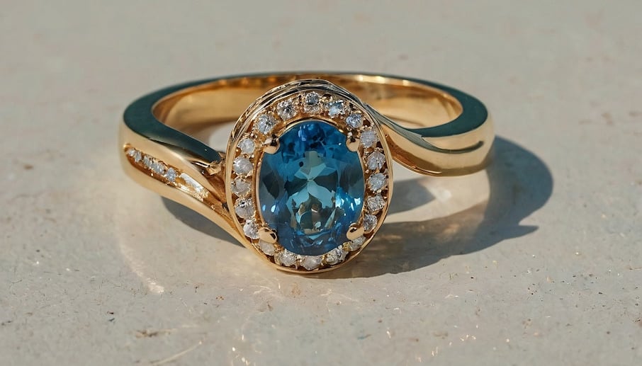 bague en pierre fine naturelle
