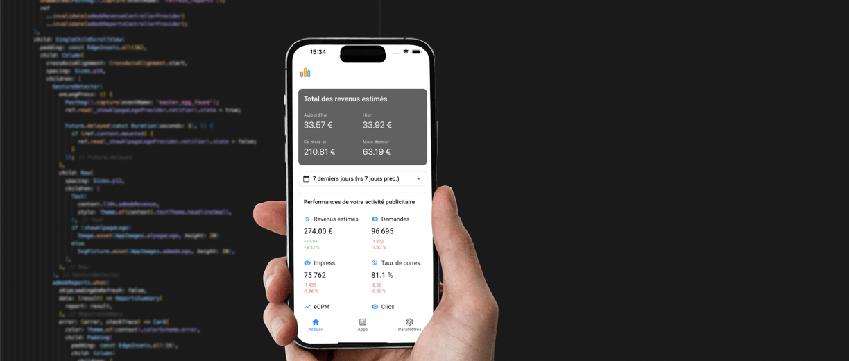 Application AdView développée par Alpaga