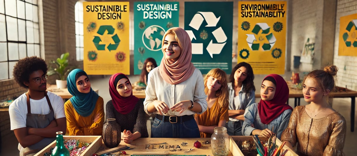 "Handmade recycled house model crafted from eco-friendly materials"