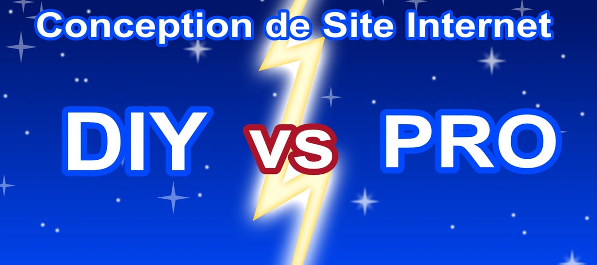 Site internet DIY vs PRO