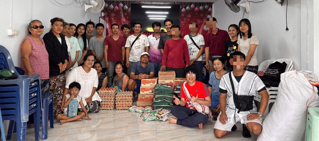 目前临时聚会点