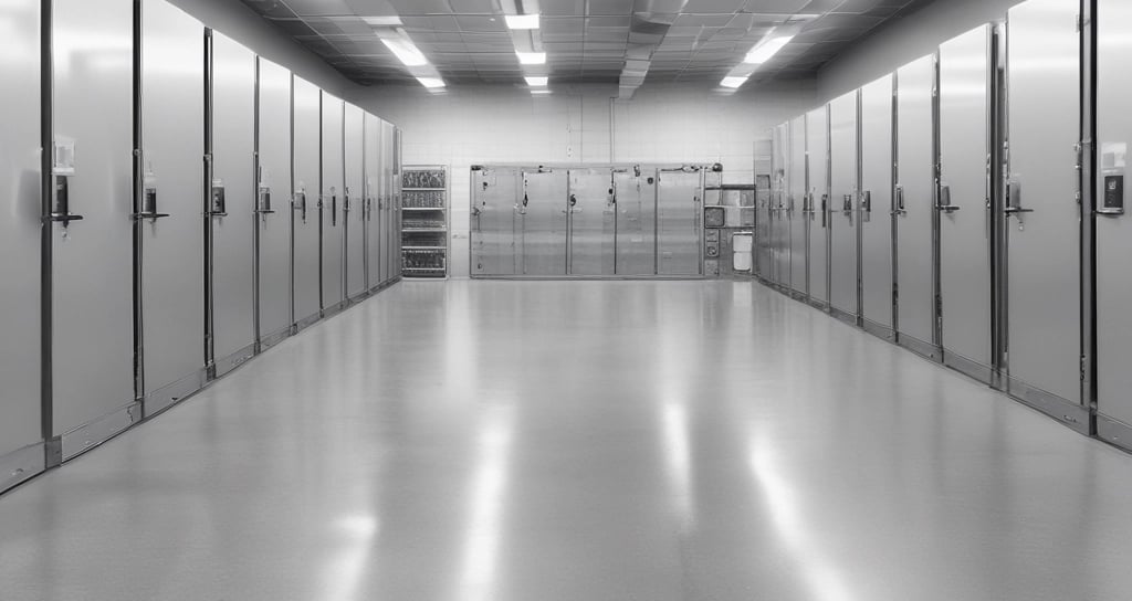 Technicians supporting cold room and freezer systems with maintenance and remote help