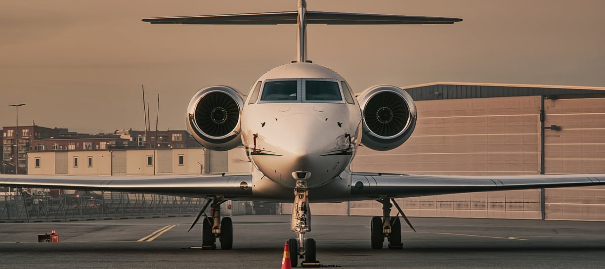 Picture of a Gulfstream 550