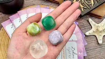 Araddhna Anand, personally select and energize crystals for my clients based on their birth chart.