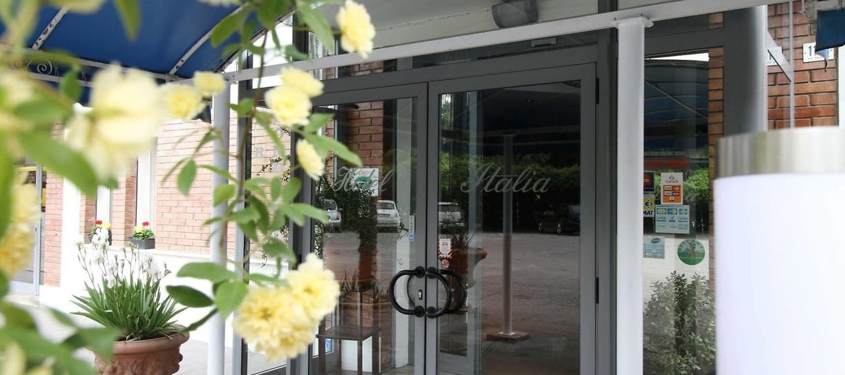 Ingresso Hotel Italia Occhiobello Rovigo