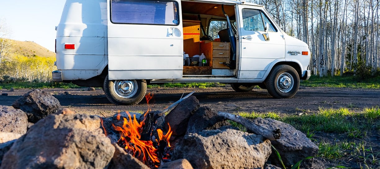 l'aventure du roadtrip en van le camping sauvage