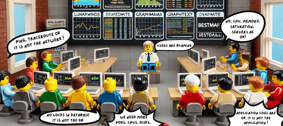 Finger-pointing during IT system outage