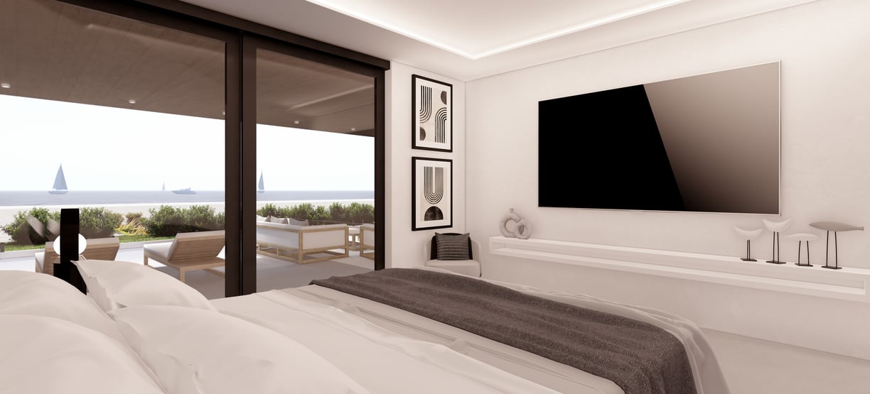 beachfront bedroom