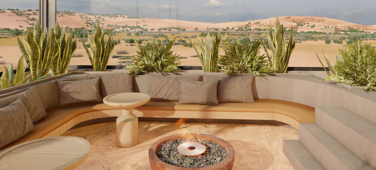 interior fire pit