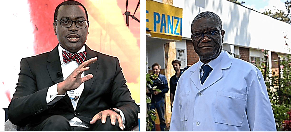 Icons of African Nobility: Celebrating professor Akinwumi Adesina and Dr. Denis Mukwege.