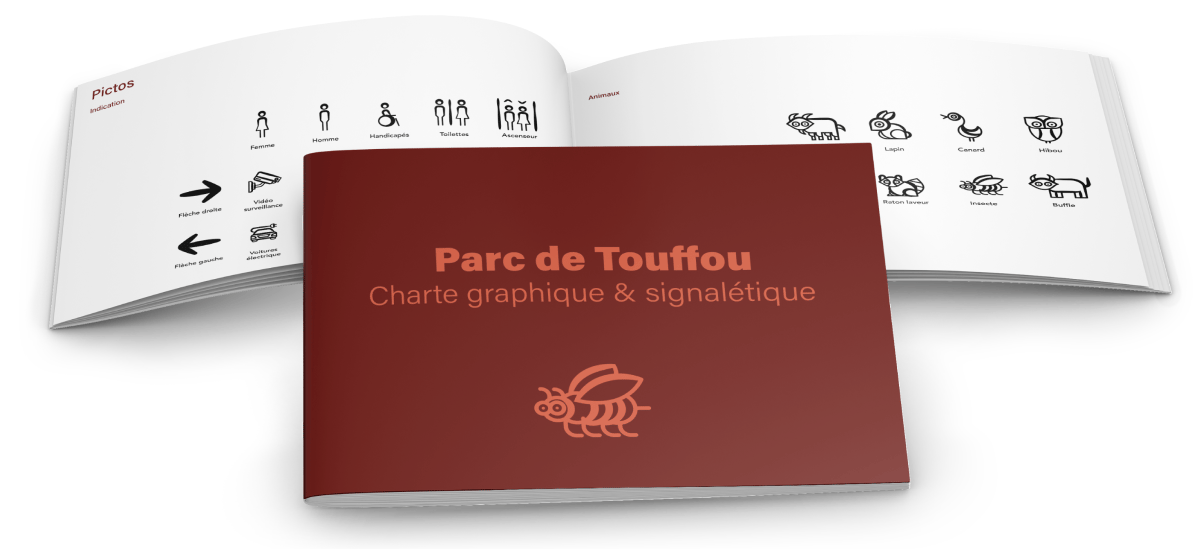 graphical charter for the "parc touffou"