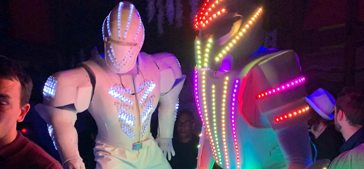 ROBOT LED MARIAGE