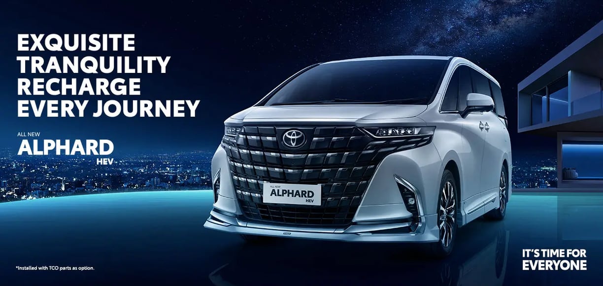 All new Alphard Hybrid
