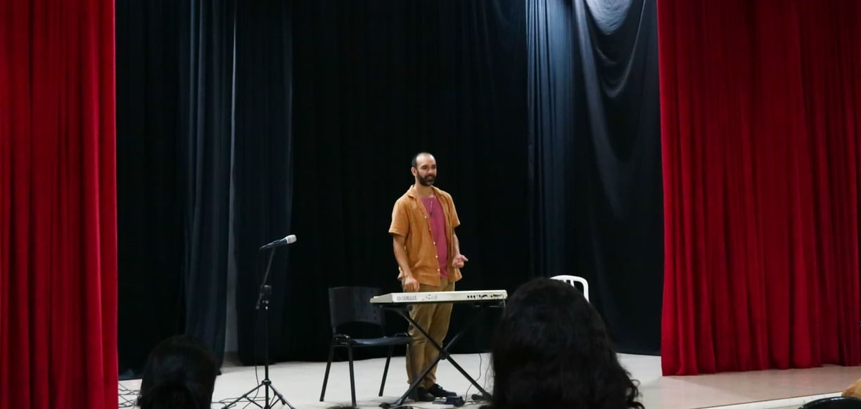 Lenin Correa, bacharel em teclas pela Universidade de Santa Maria (RS)