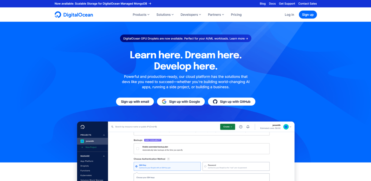 DigitalOcrean