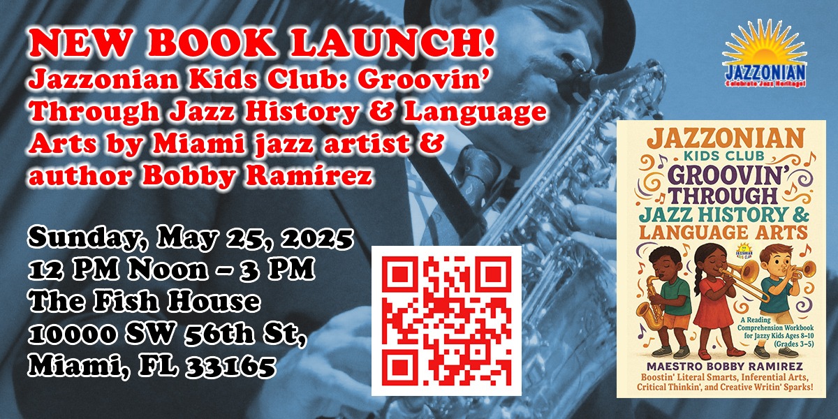 New Book Launch: Jazzonian Kids Club Brings the Joy of Jazz to Young Readers!