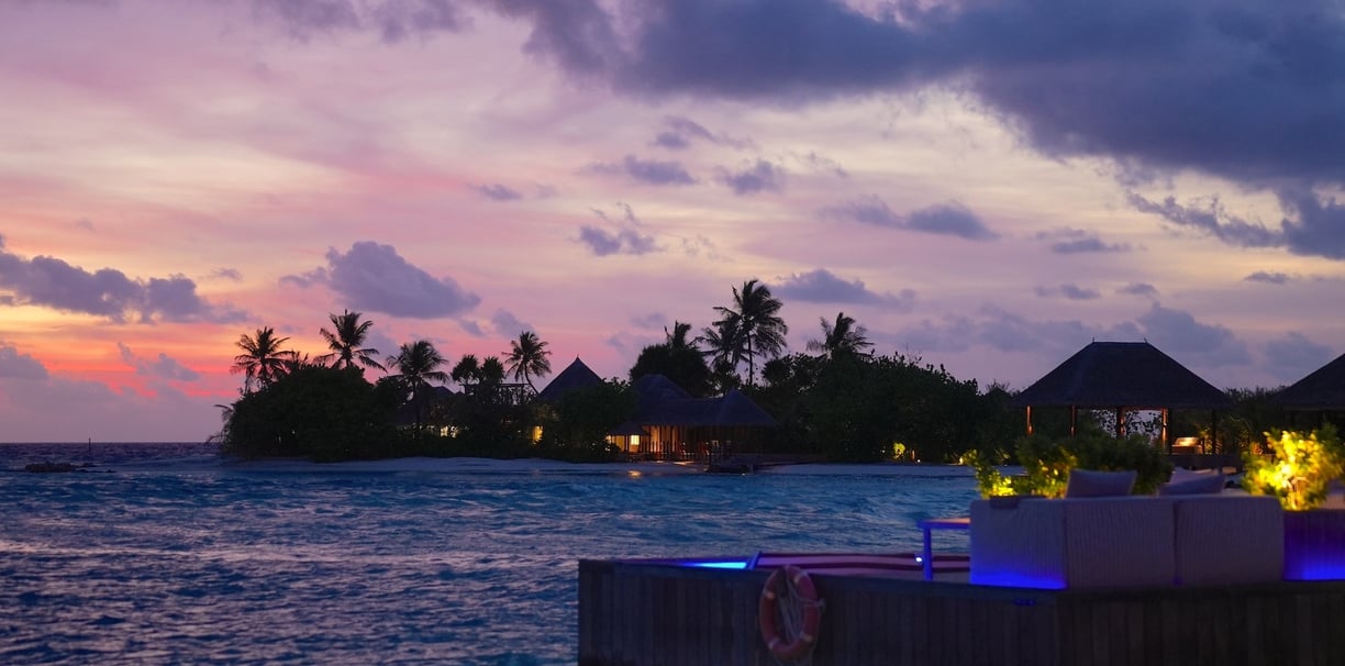 Four Seasons Kuda Huraa sunset