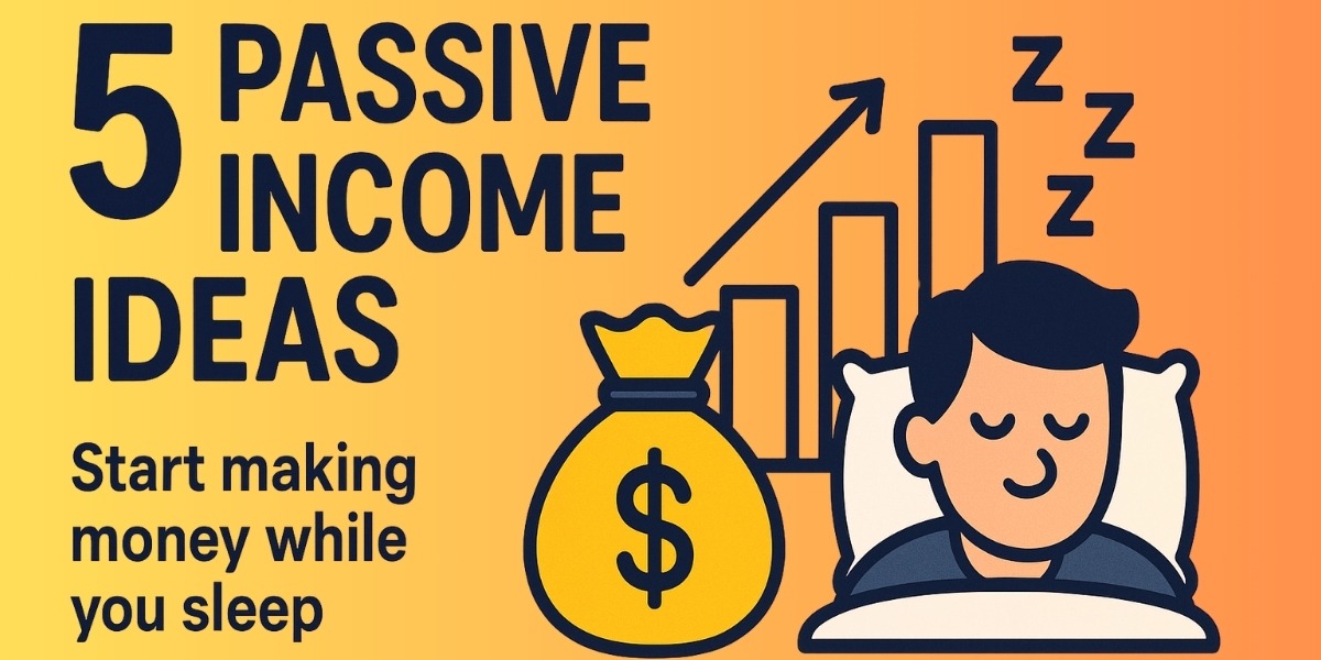 5 passive income ideas - how to make money online - blog article - eternalsoulwriter.com