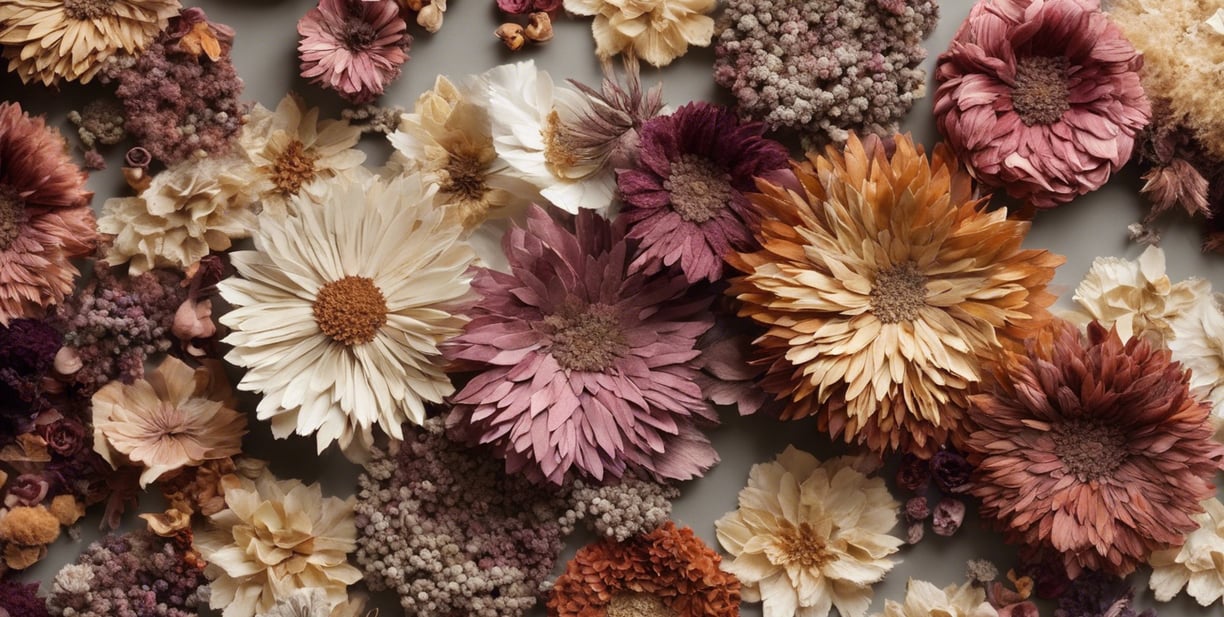 Fleurs séchées