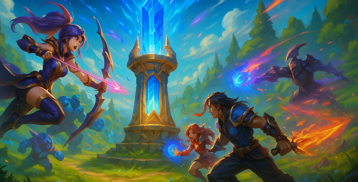 Summoners rift theme