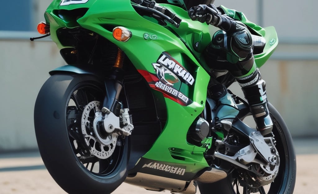 A full range of Kawasaki decals with the option to customise sizes and colours