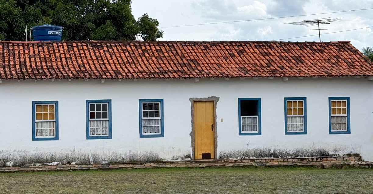 Uma Casa Histórica, no Centro Histórico de Cachoeira do Campo (distrito de Ouiro Preto/MG)