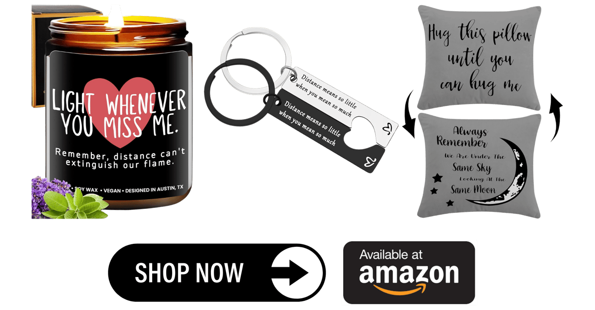 a candle with a candle and a keychain