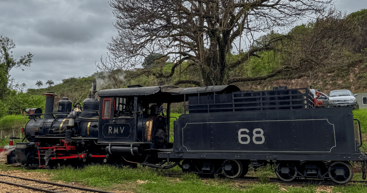 Trem Maria Fumaça em Tiradentes, Minas Gerais