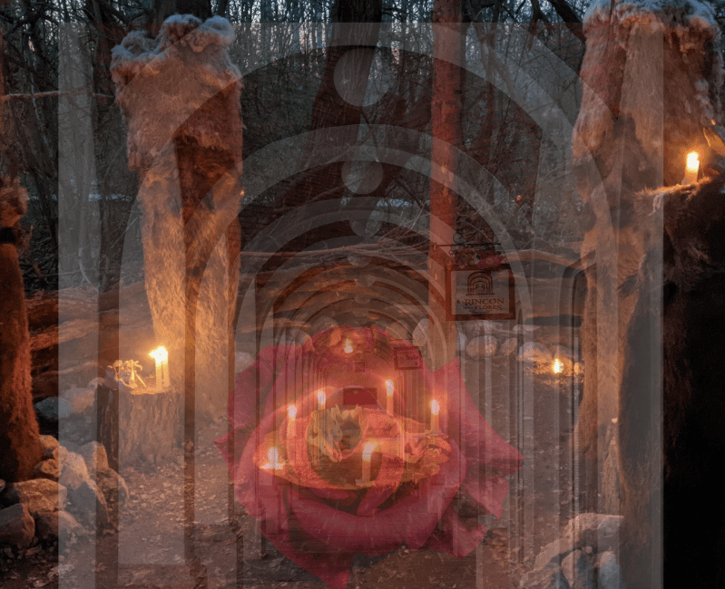 the rose temple, a ceremonial constellation for chiron's wounds