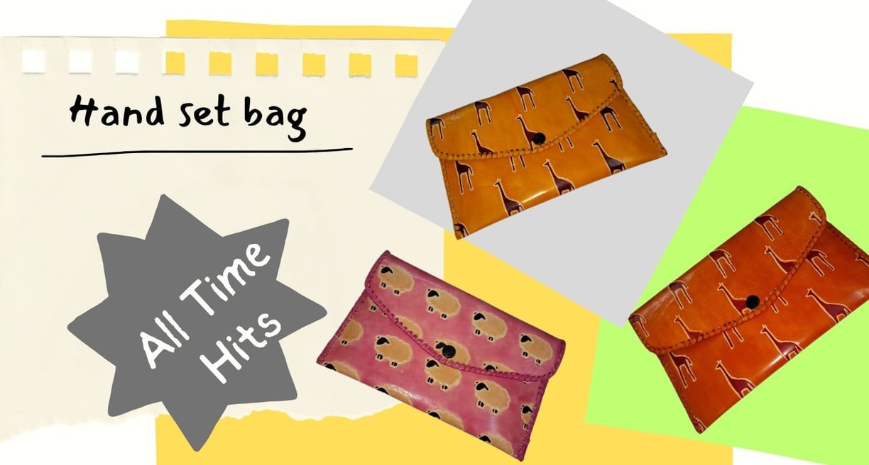  leather purse, hand made leather bag