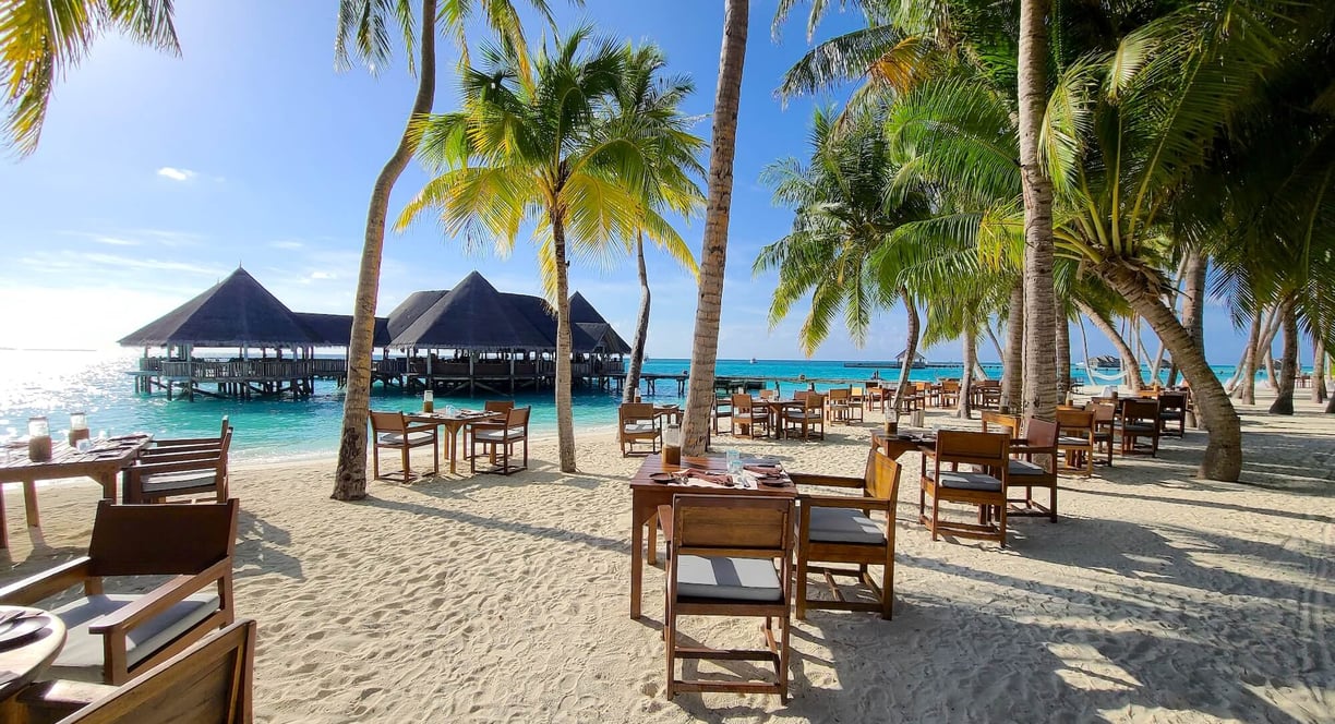 Gili Lankanfushi outdoor seating