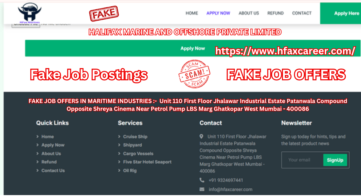 Halifax Marine Job