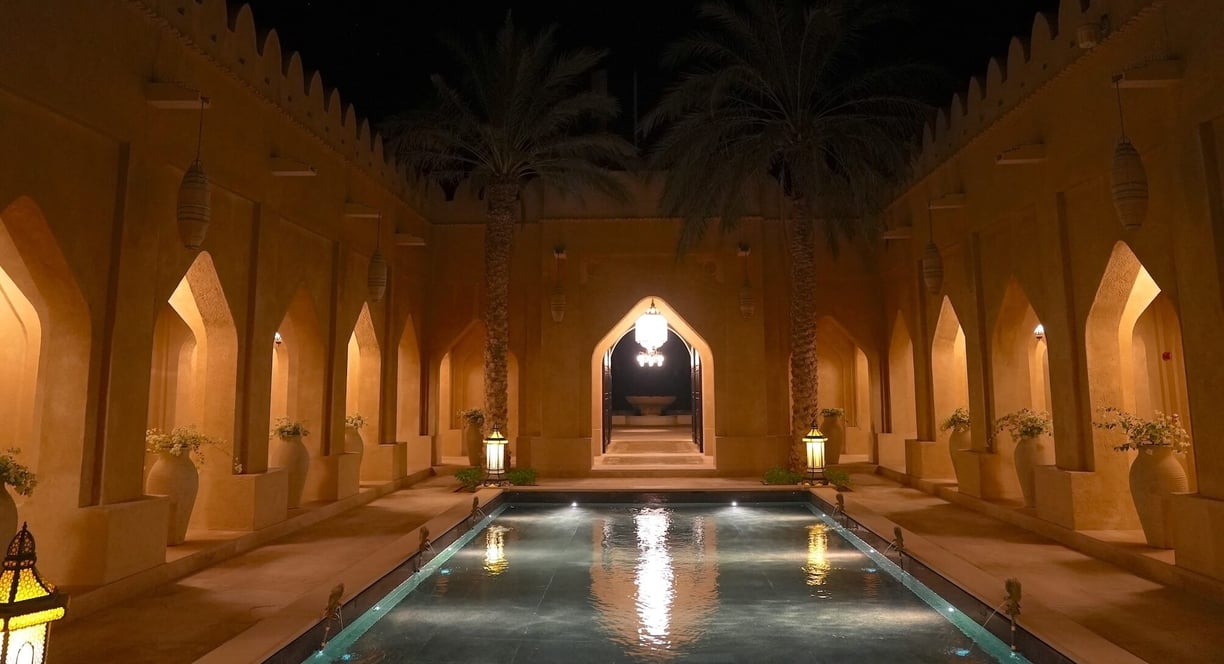 anantara-qasr-al-sarab-dinner