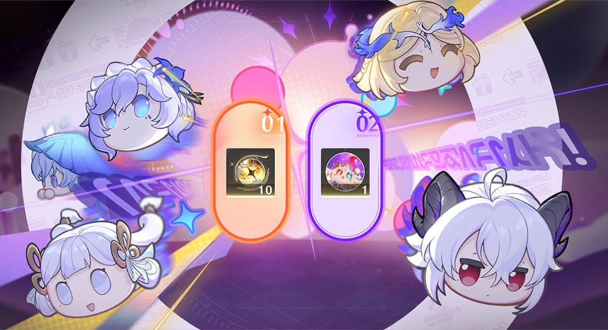 Wuthering Waves Gifts of Grand Celebration login event rewards