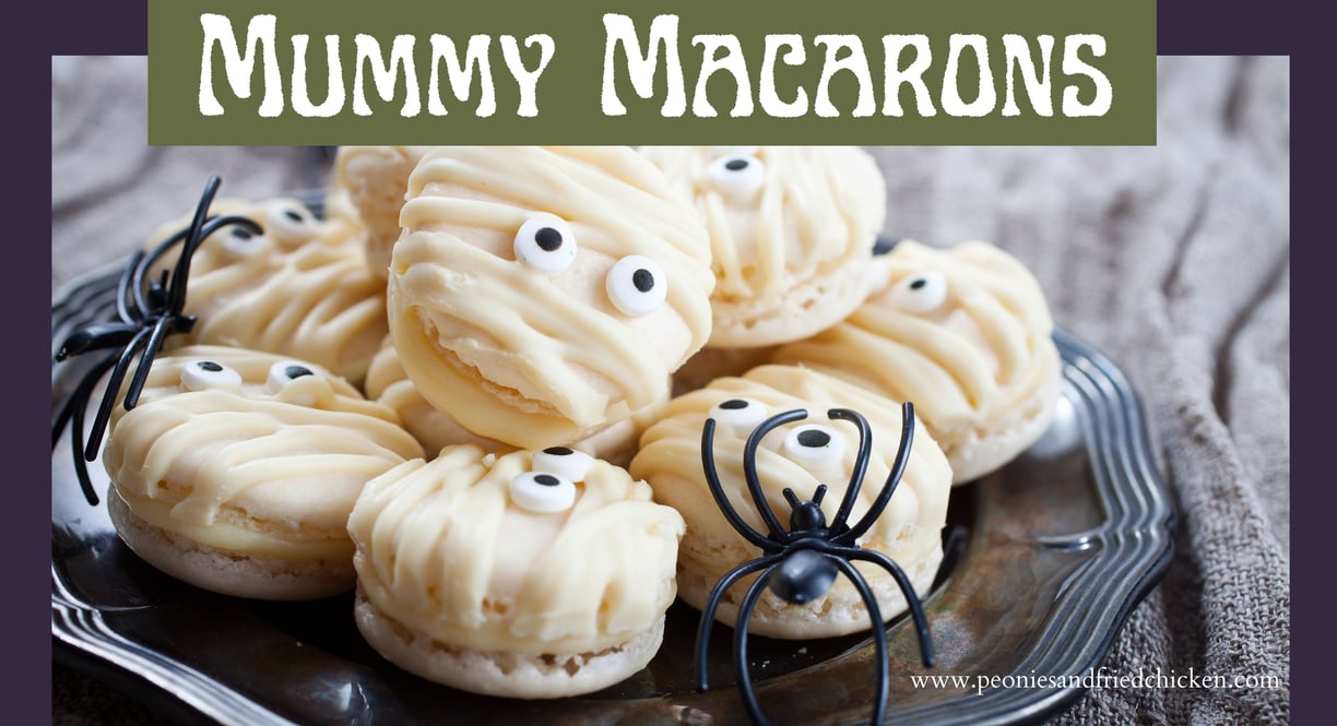 Mummy Macarons