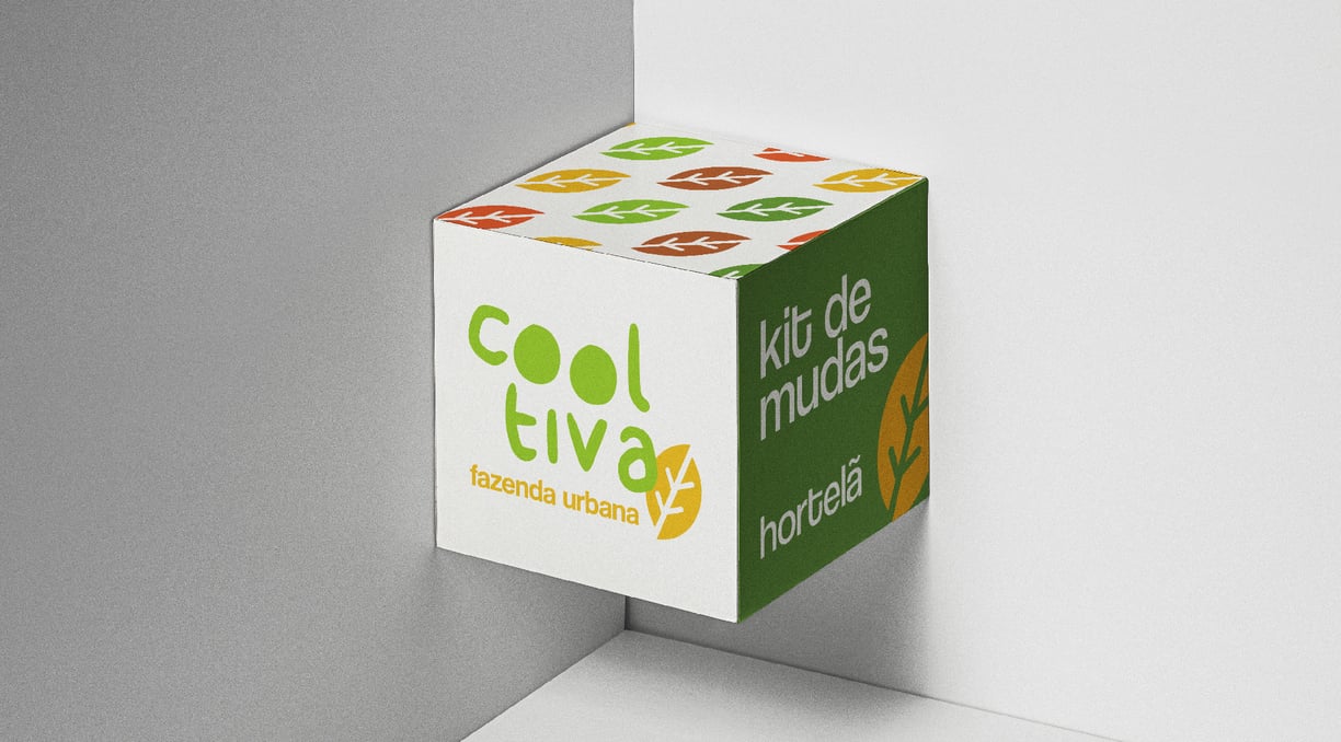 Box Kit de Mudar Cooltiva Fazenda Urbana