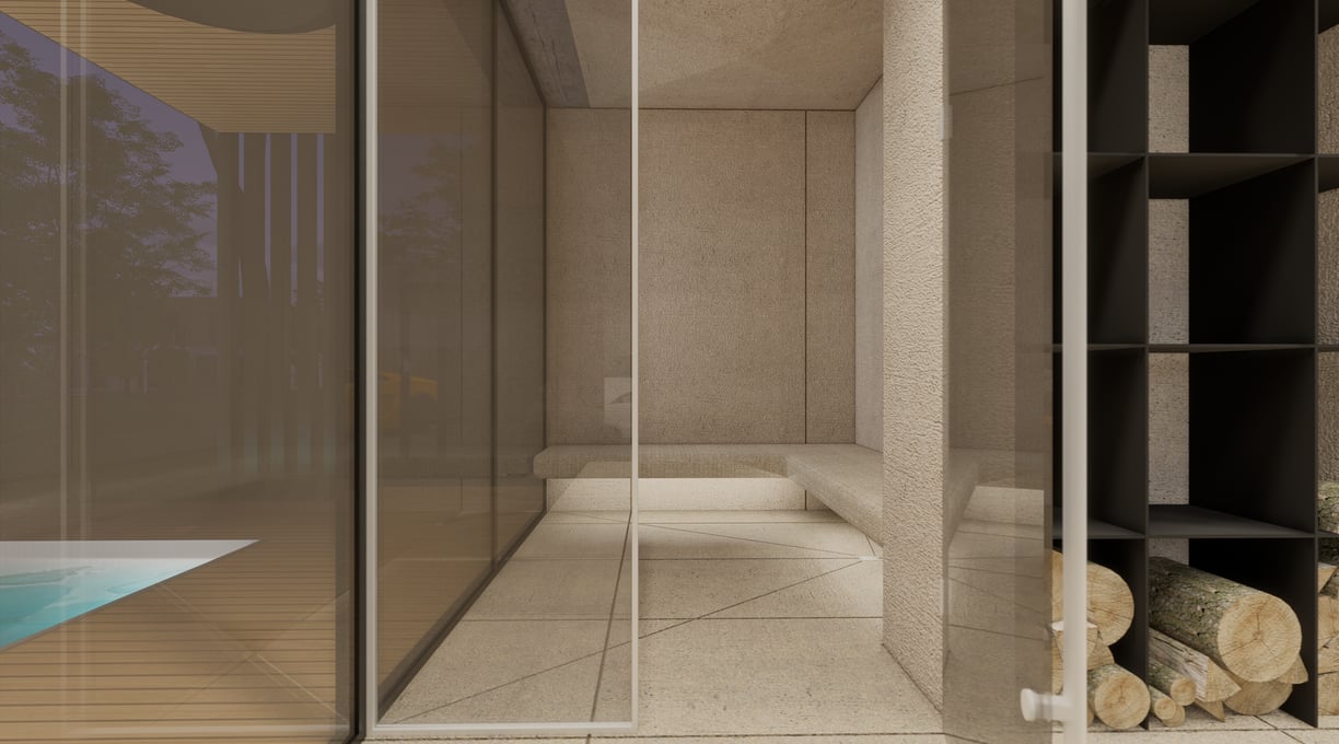 privatus pirties interjeras 