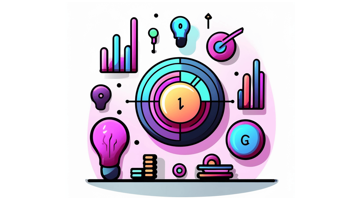 a colorful illustration of a business