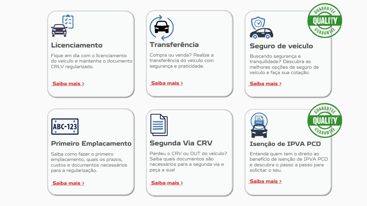 serviços