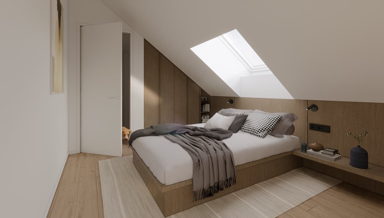 Interjeras, gyvenamasis namas, privatus