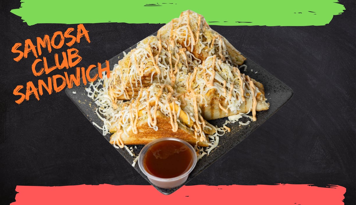 samosa club sandwich