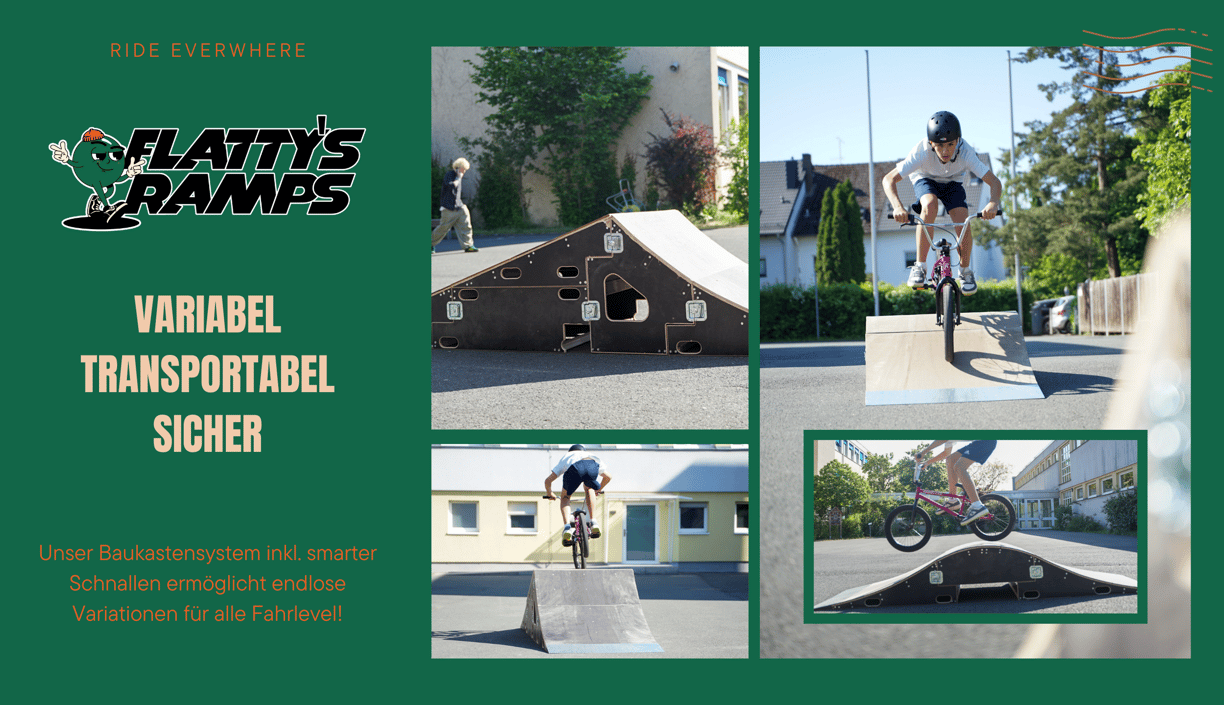 flattys ramps - mobile rampen bmx skateboard