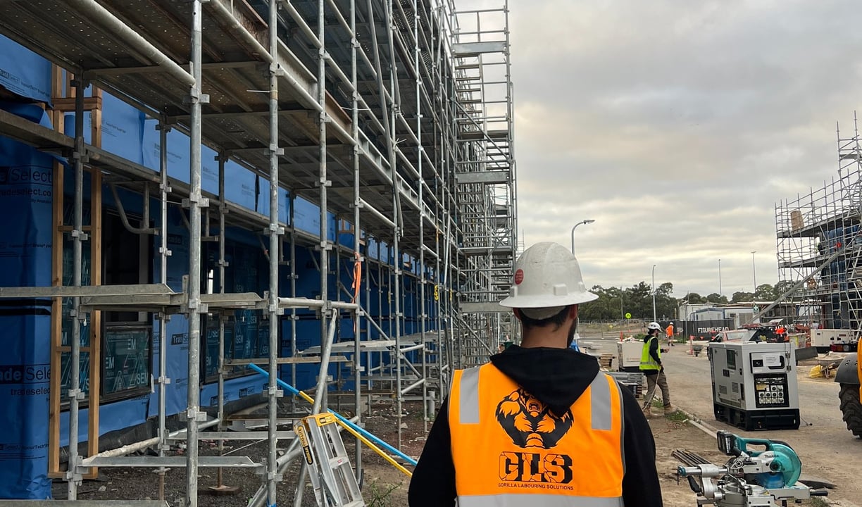 Labour Hire construction site 