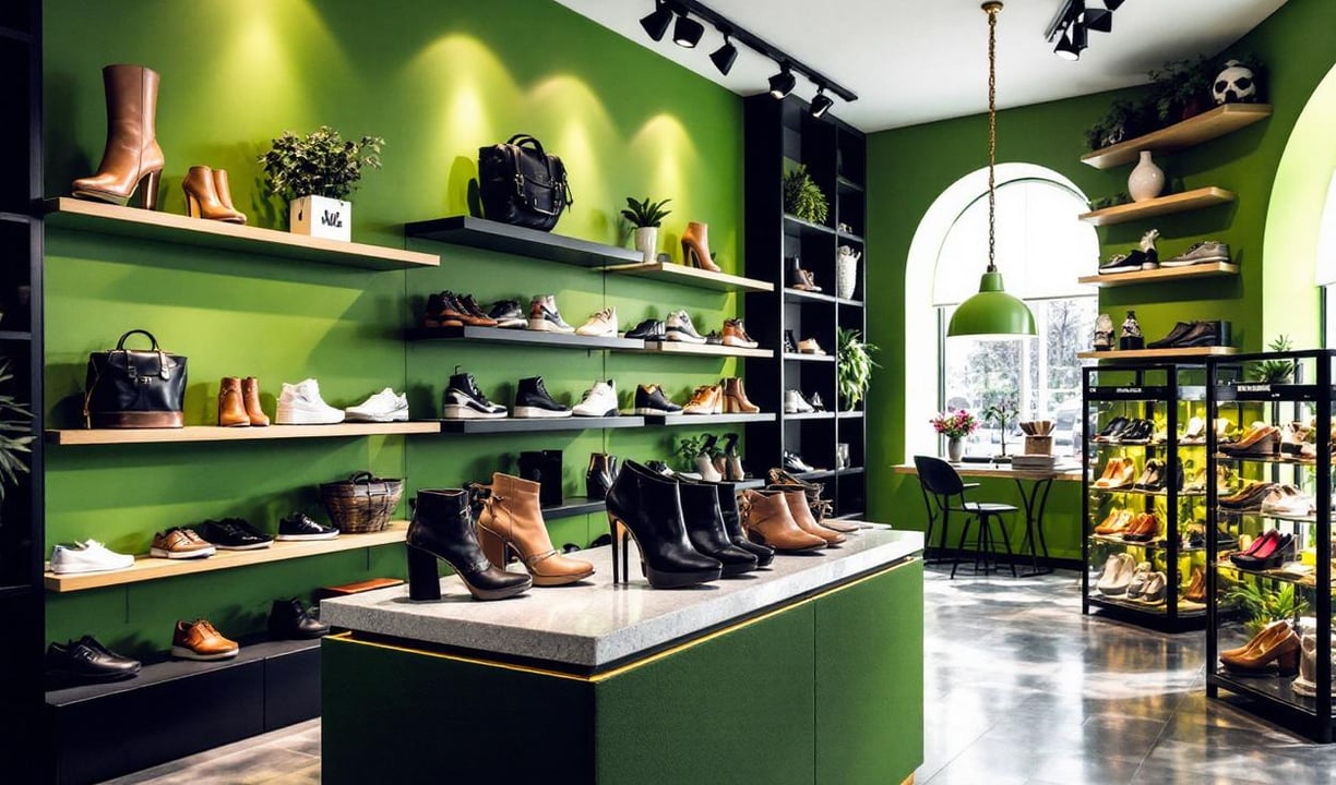 Loja de calçados completa