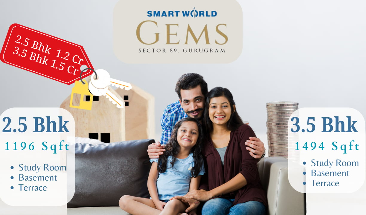 Best property to buy in Se 89, 2 bhk , Smart world gems