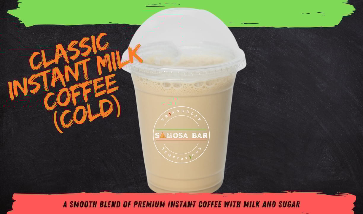 classic instant milk coffee cold