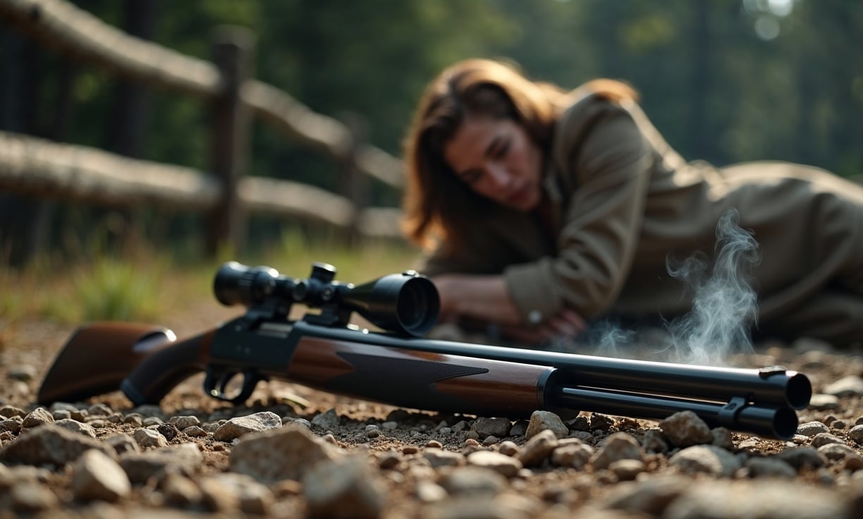 Virginia Hall suffers a horrible hunting accident
