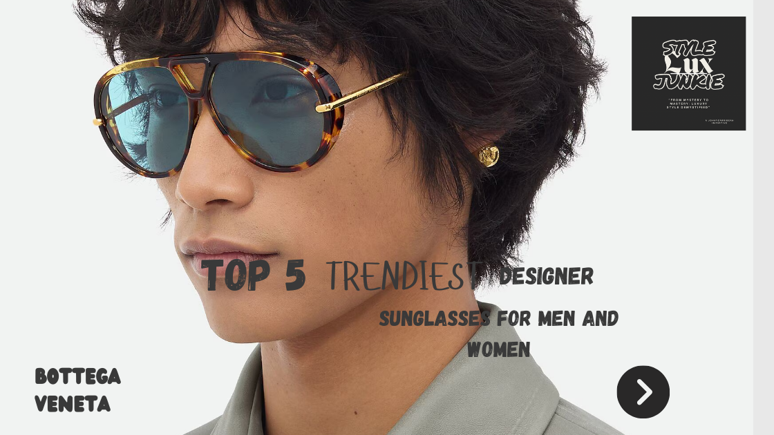 a man with sunglasses and sunglasses on a magazine cover