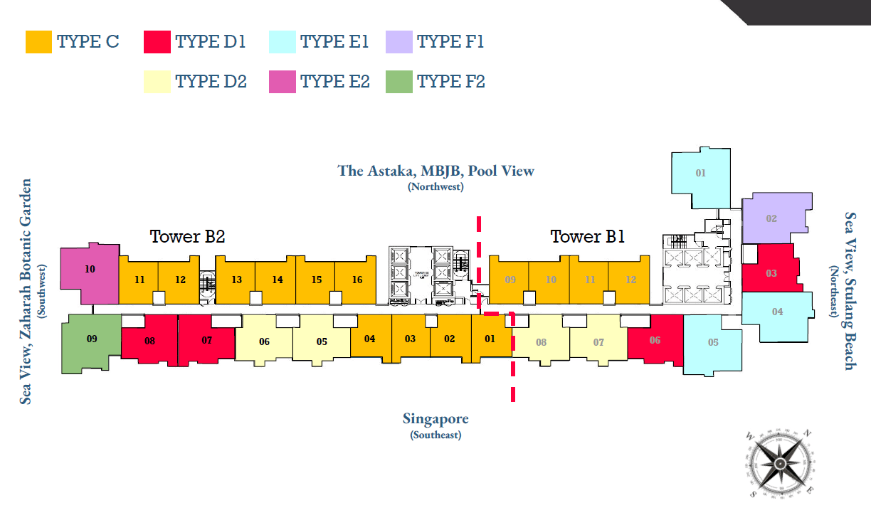 Causewayz Square Brixton Tower Master Layout Plan